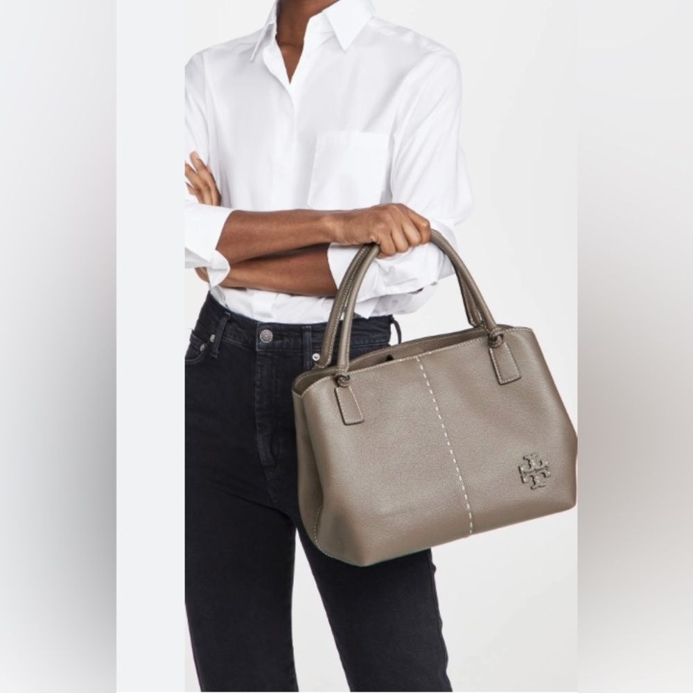Tory Burch Gray Satchel and Wallet Set - Picture 5 of 15